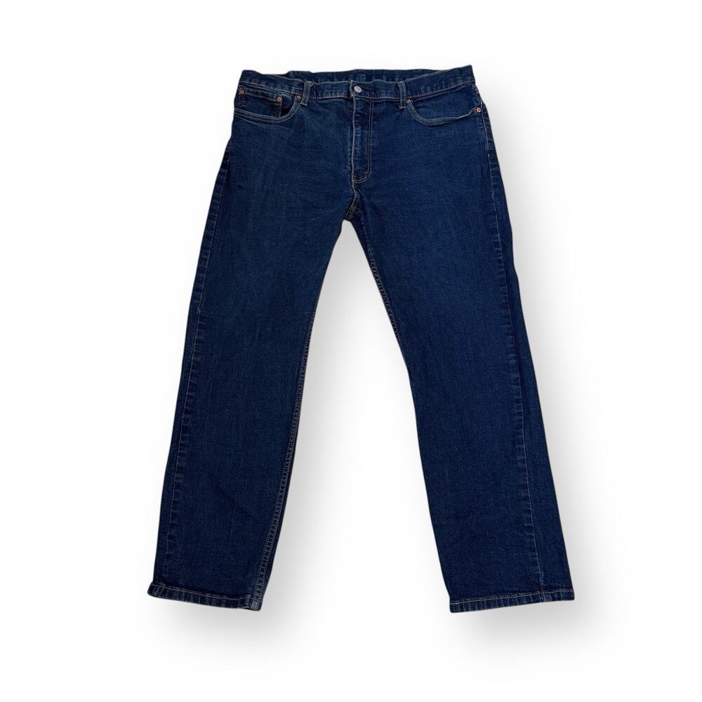 Levi's 559 Jeans Mens 40x32 Relaxed Straight Dark Wash Blue Denim Pants Mid Rise
